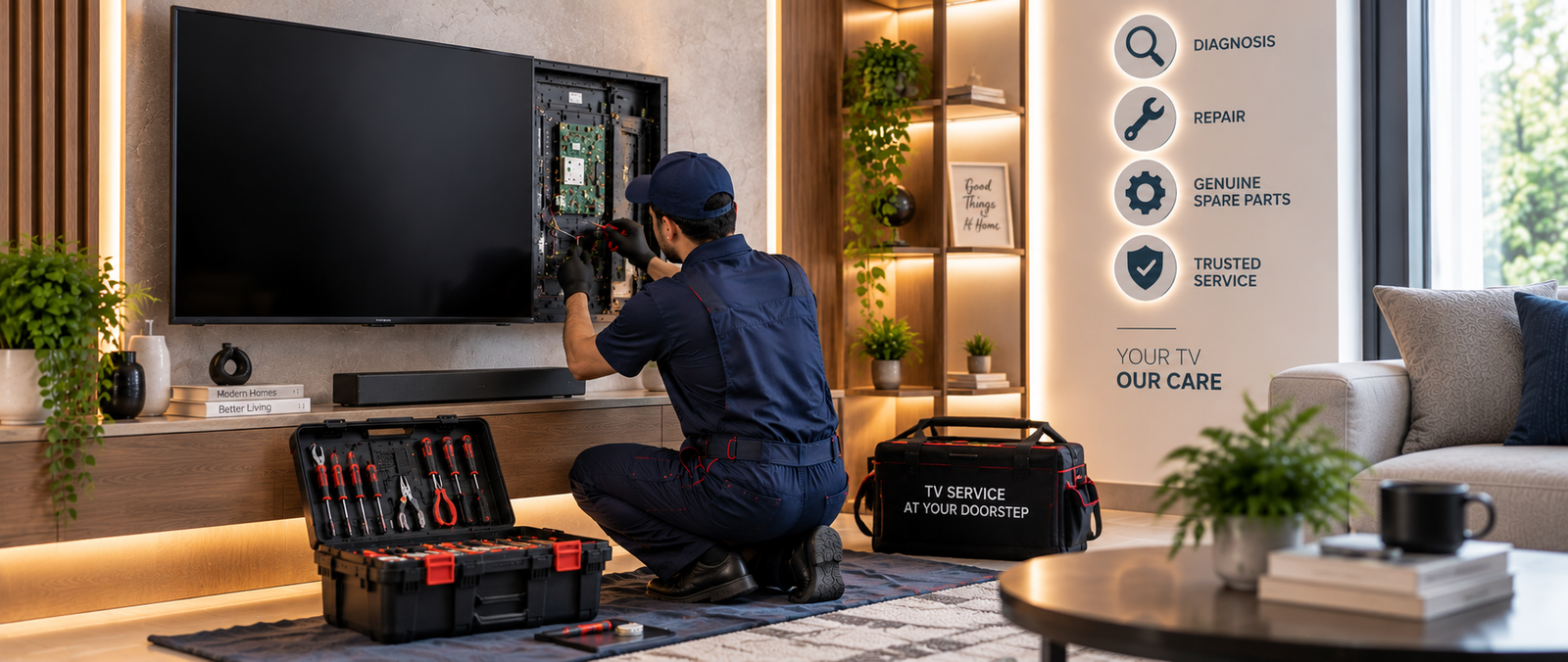 Get your Appliance repair in less time as we're best in providing Appliances repair service